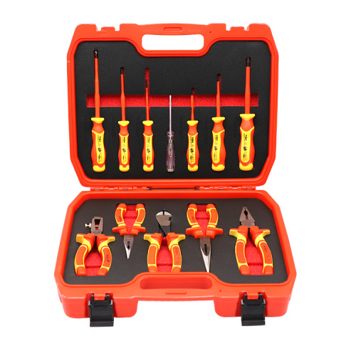 VDE 12pc Insulated Plier and screwdriver set